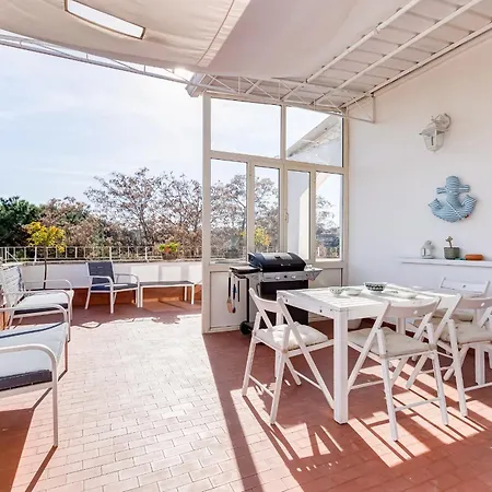 דירה Chigi's Terrace רומא